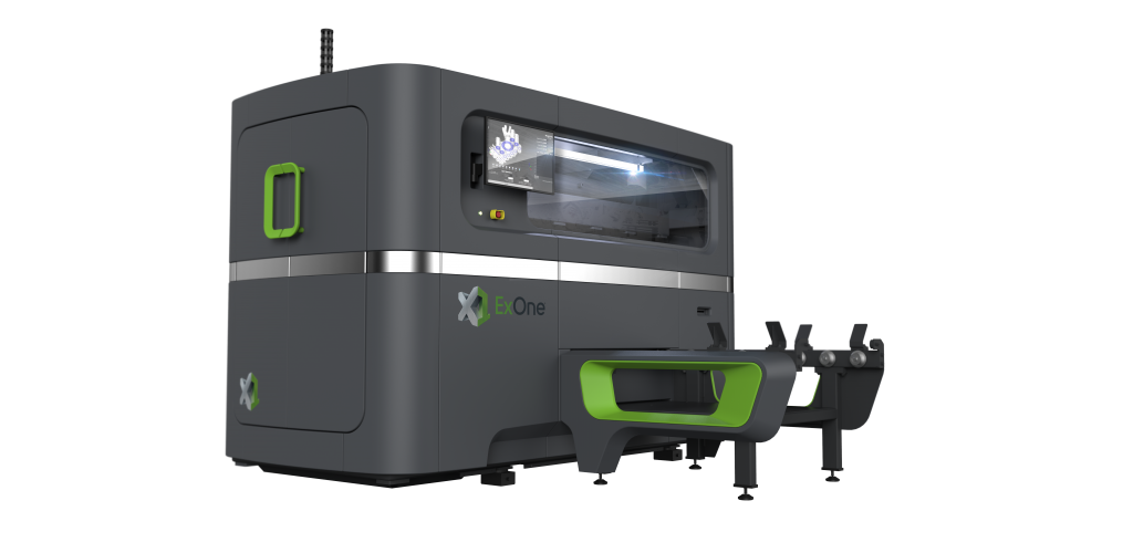 The X1 160PRO metal 3D printer has a build area measuring 800 x 500 x 400 mm. Image via ExOne