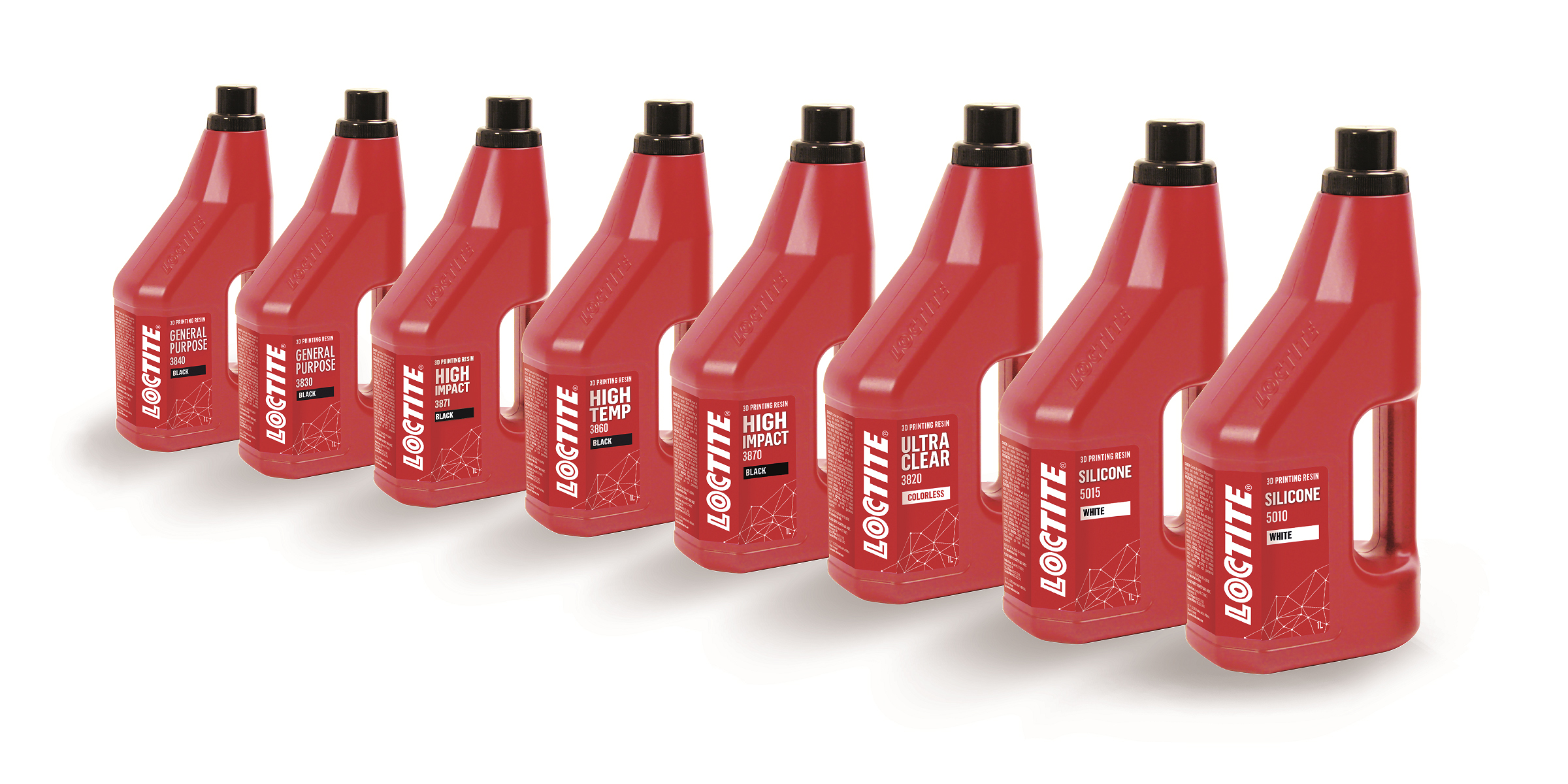 Henkel's new Loctite photopolymers range. Photo via Henkel