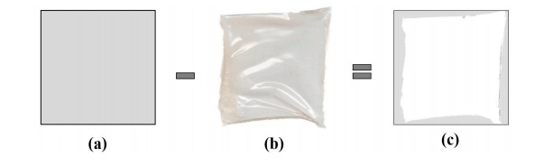Theoretical dimensions of the patches (a), experimental dimensions of the 3D printed patches after drying (b), and their difference (c), as it is calculated by Equation. Photo via the Aristotle University of Thessaloniki.
