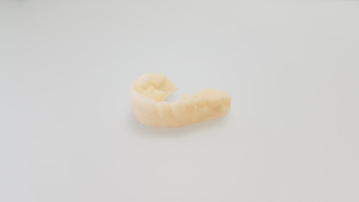 Dental bridge 3D printed on the Inkspire.