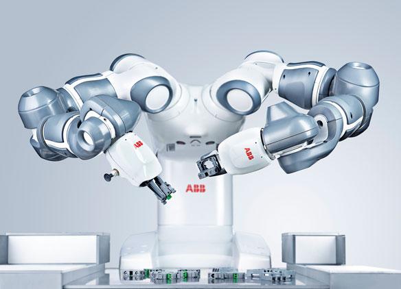 ABB collaborative robot. Photo via ABB Robotics.