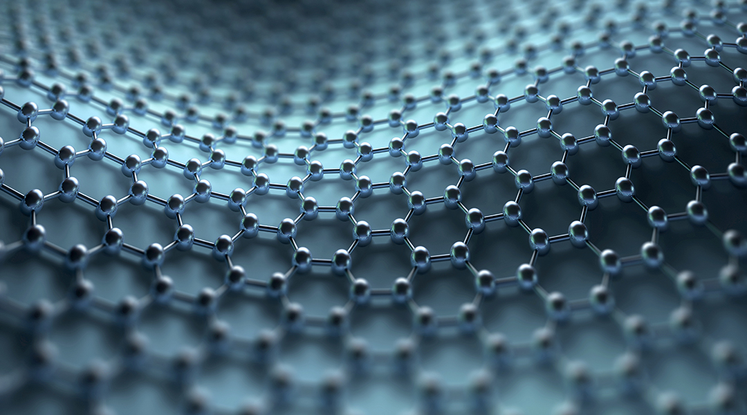 Structure of graphene. Image via Science Photo Library.