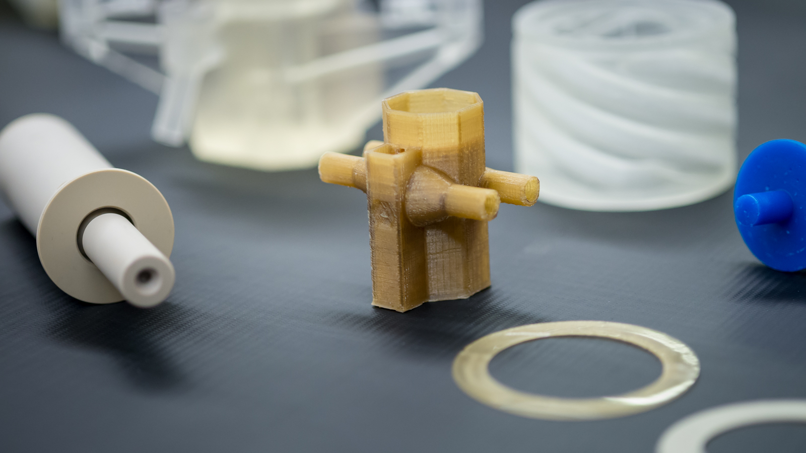 3D printed contactor. Photo via Argonne National Laboratory.