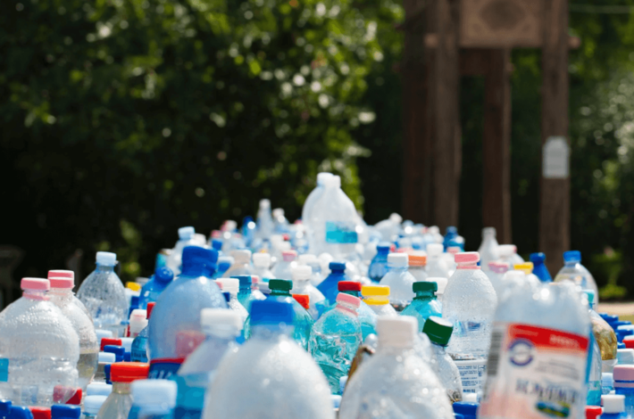 Single-use plastic waste will be transformed as part of new project. Photo via MMU.