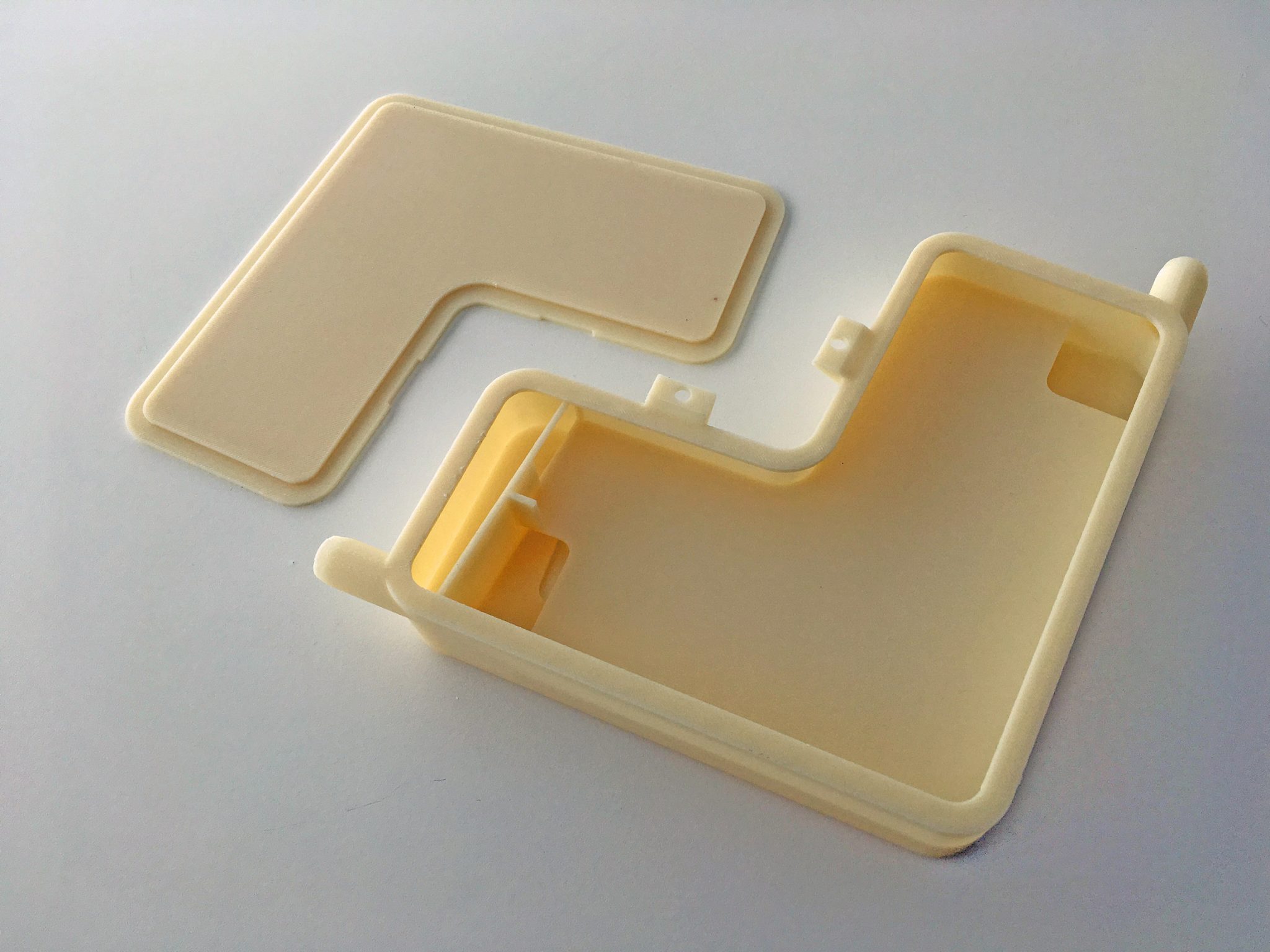 Part of the 3D printed boiler for Zoppas, produced in ULTEM 1010 resin. Photo via Stratasys.