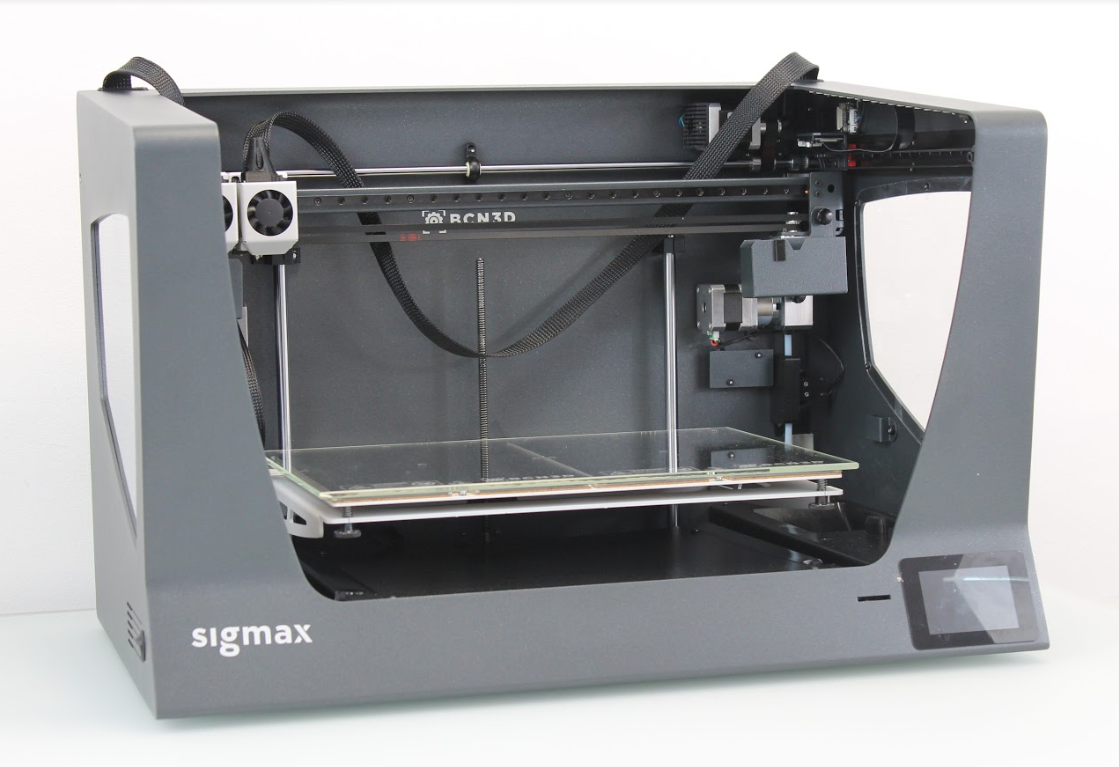 The BCN3D Sigmax R19 3D printer. Photo by 3D Printing Industry.
