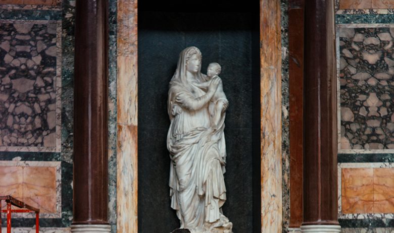 Factum Arte's 3D printed replica of Raffaello's tomb. Photo via Factum Arte.