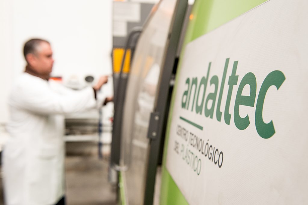 Polymer testing at an Andaltec facility. Photo via Andaltec.