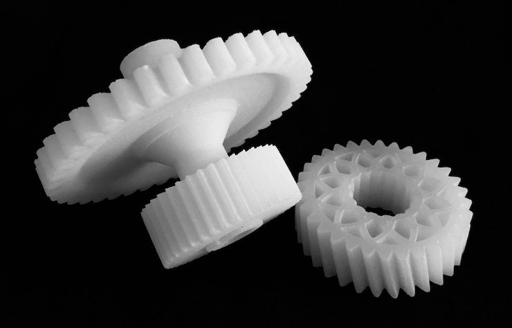 Braskem's new PP material can be used to produce complex parts for protoype purposes. Photo via Braskem.