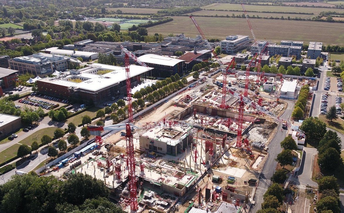 One of French firm Bouygues Travaux Publics' construction sites. The company's director was part of the research project team. Image via Bouygues Travaux Publics.