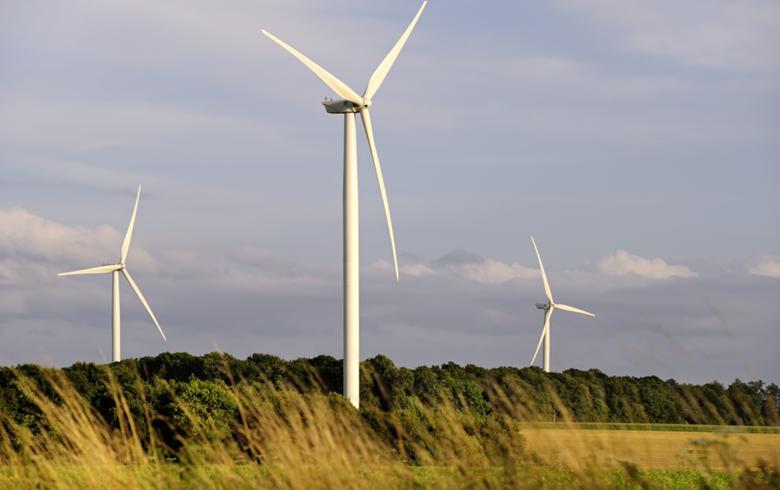 GE wind turbines. Photo via GE.