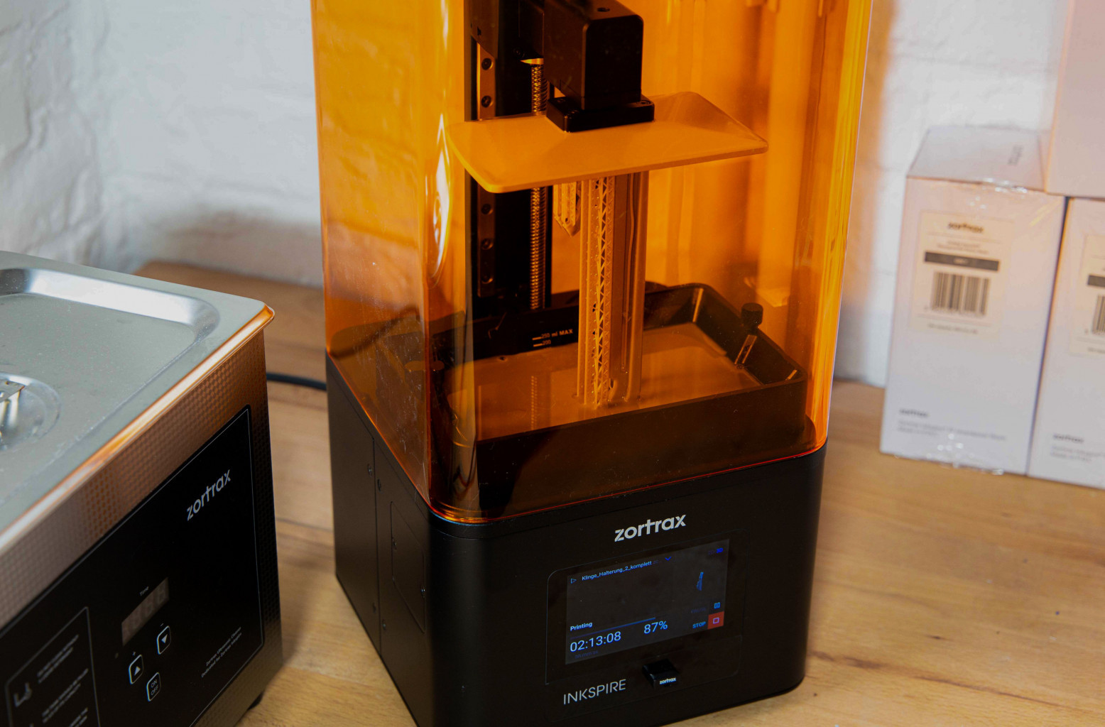 Zimmermann and Jansen use a Zortrax Inspire 3D printer (pictured) to produce many of their costumes and props. Photo via Zortrax.