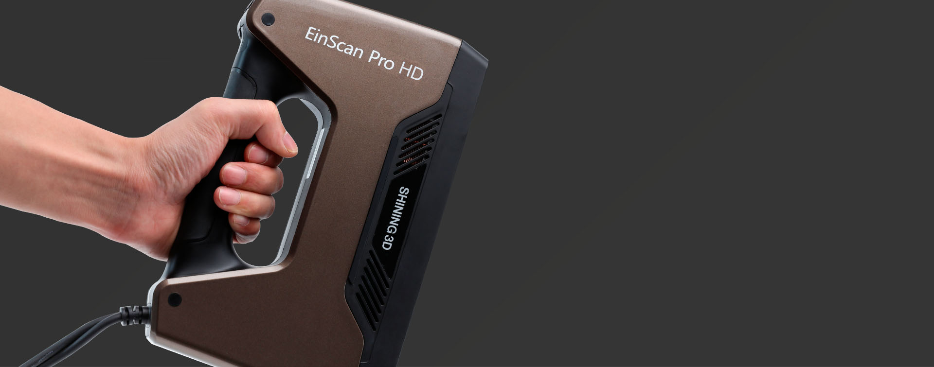 The EinScan Pro HD 3D scanner. Photo via Shining 3D.