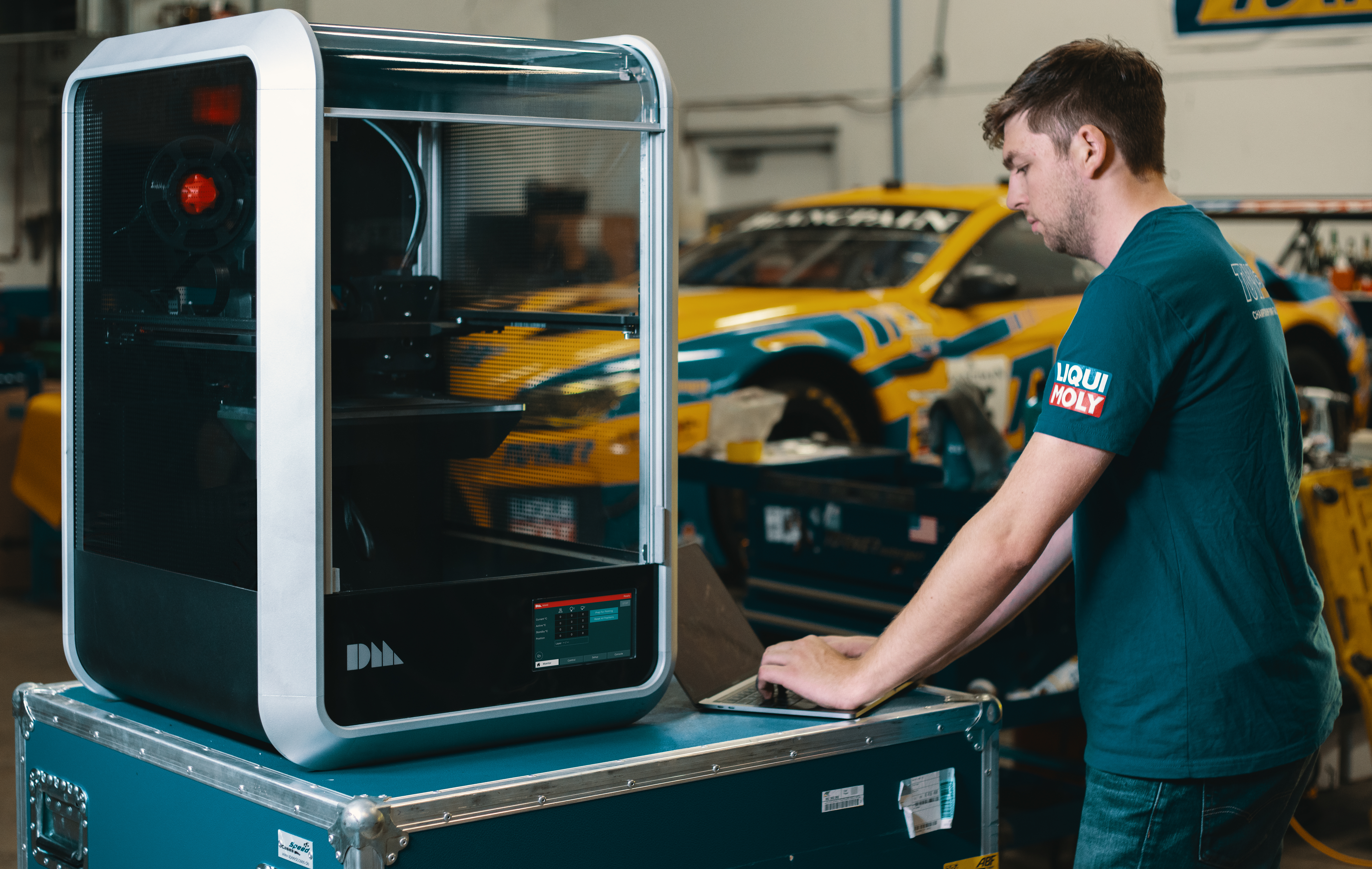 Desktop Metal's 3D printers have been adopted within a wide range of industries, but is especially well-suited to automotive applications. Image via Desktop Metal.