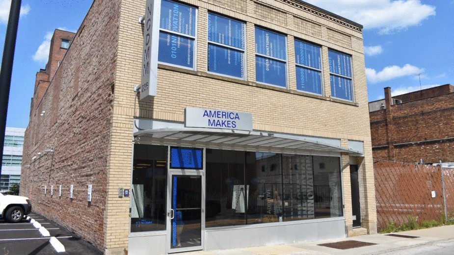 The America Makes building in Youngstown, Ohio. Photo via America Makes.