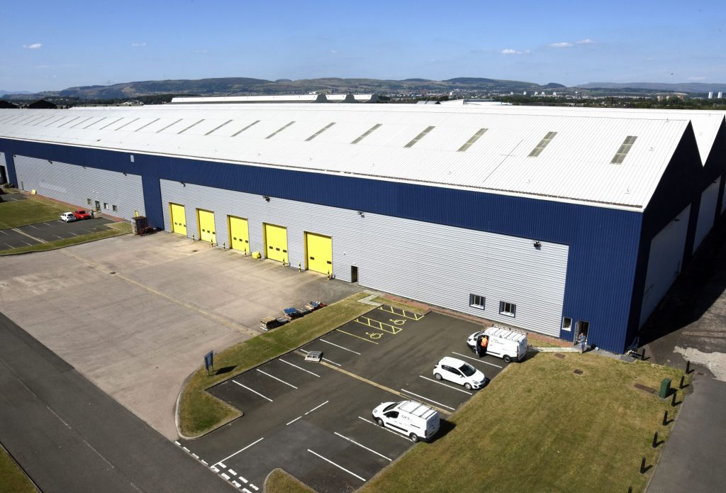 Boeing facility in Scotland. Photo via NMIS.