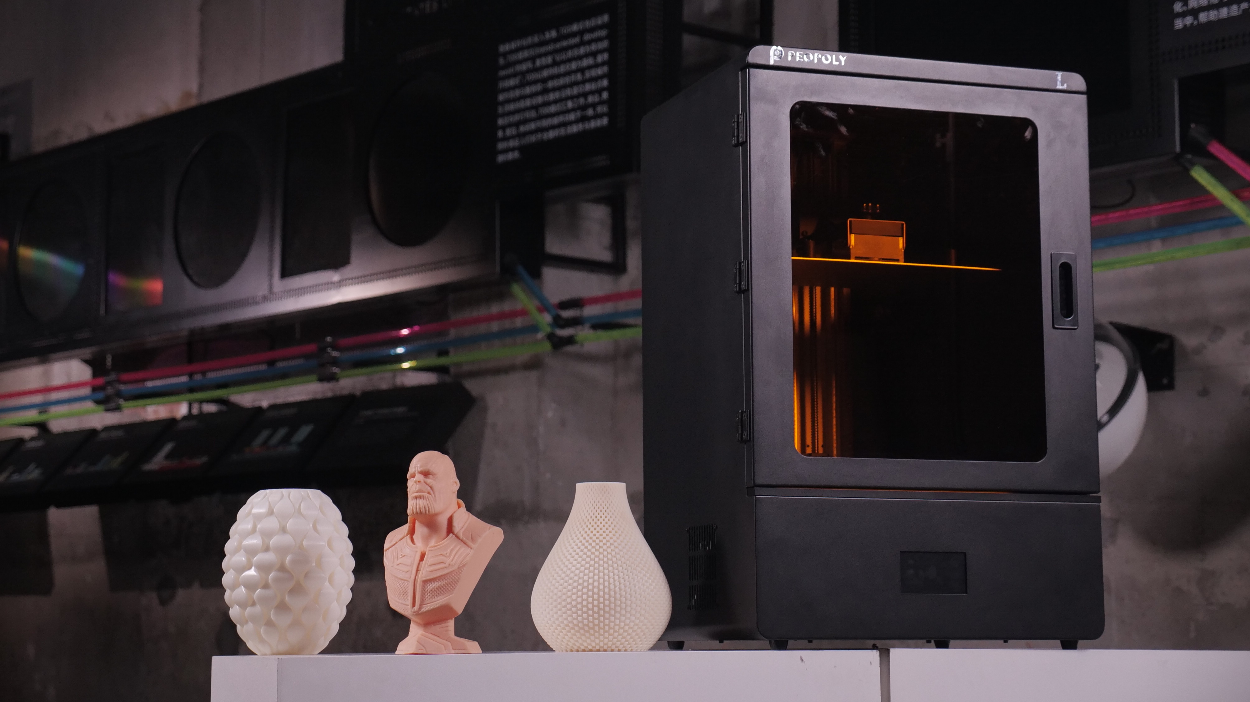 The Phenom L - Peopoly’s second largest 3D printer. Photo via Peopoly.