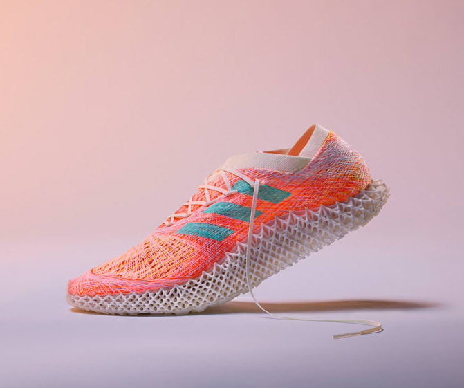 Featured image shows concept art of Adidas' STRUNG 3D printed trainer. Image via Adidas.