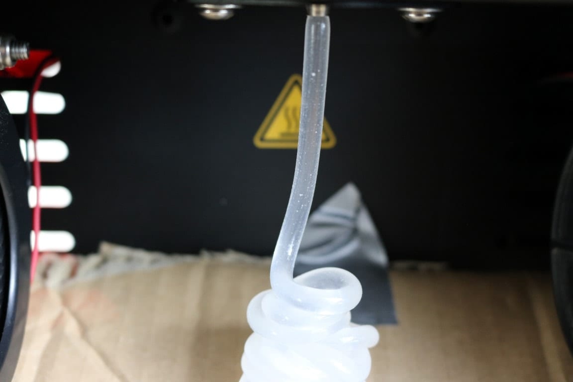 Cleaning a filament maker's extrusion barrel between jobs is vital to preventing any material cross-contamination. Photo via 3devo.