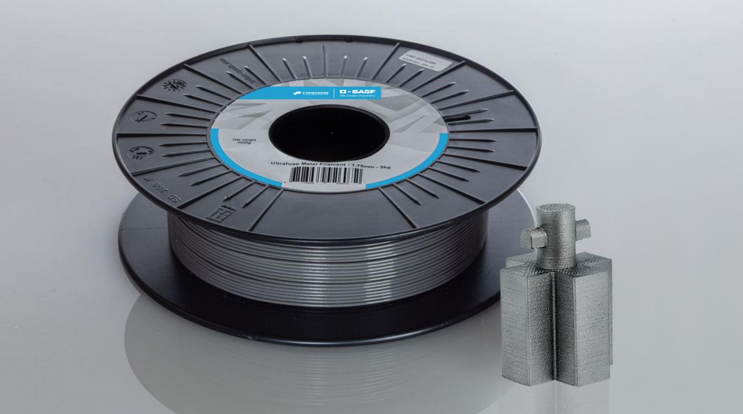 Ultrafuse 17-4 PH filament. Photo via BASF.