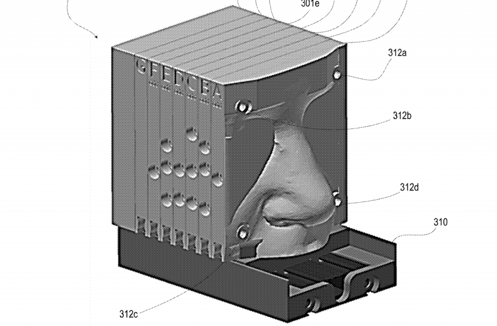 The 3D printed nose simulator. Image via U.S. AFRL.