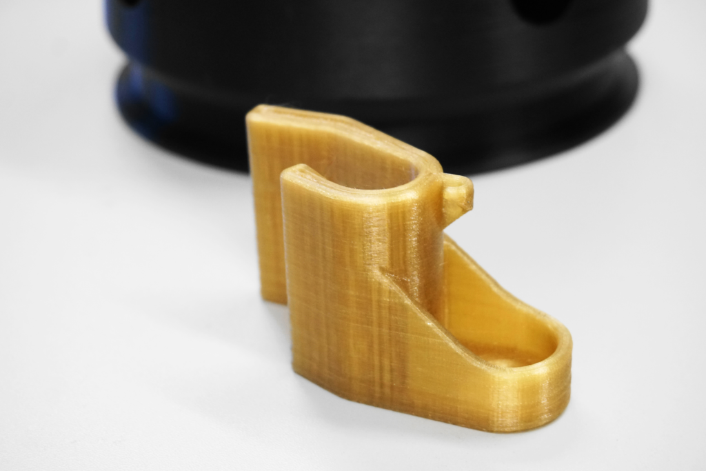 An ULTEM part printed by the Dutch Navy’s FUNMAT Pro 410. Photo via INTAMSYS.