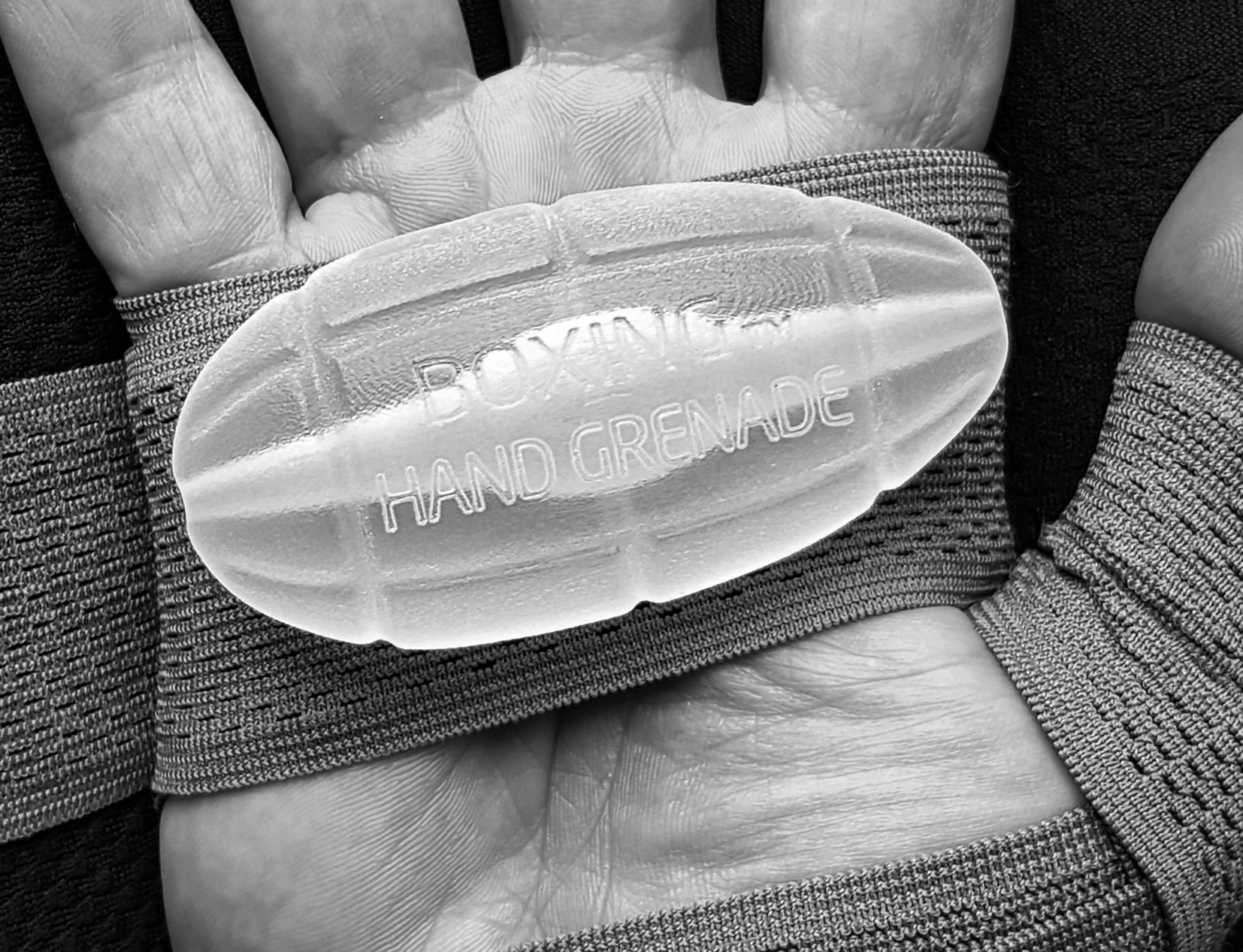 The Boxing Hand Grenade. Photo via Protolabs.