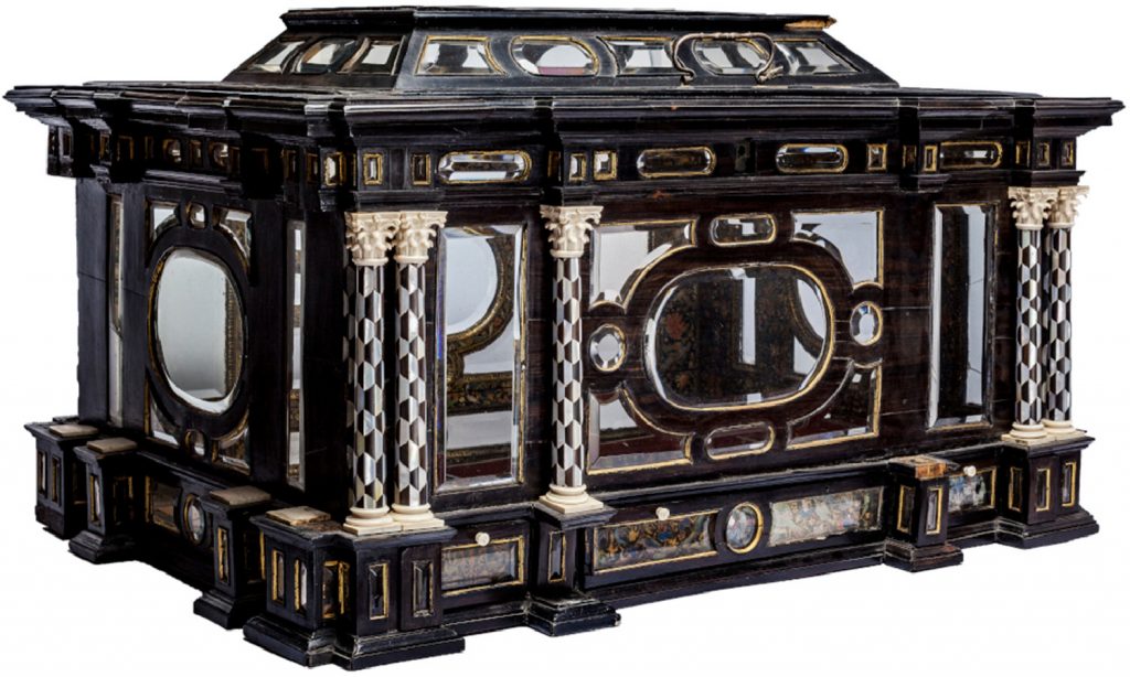 A state casket from the shrine of Friedrich III of Austria. 