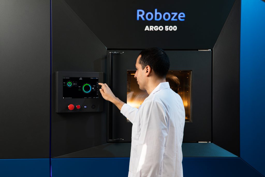 Roboze Automate will be available on all new ARGO 500 3D printing systems. Photo via Roboze.