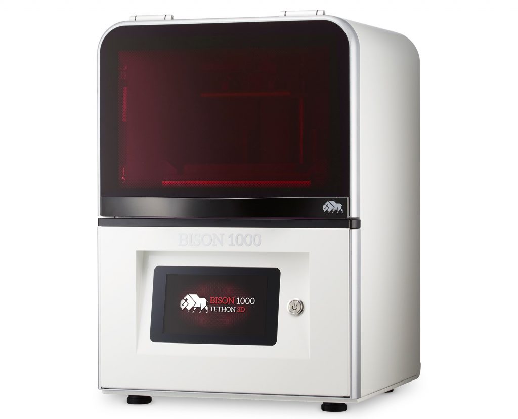 The Bison 1000 DLP 3D printer. Photo via Tethon 3D.
