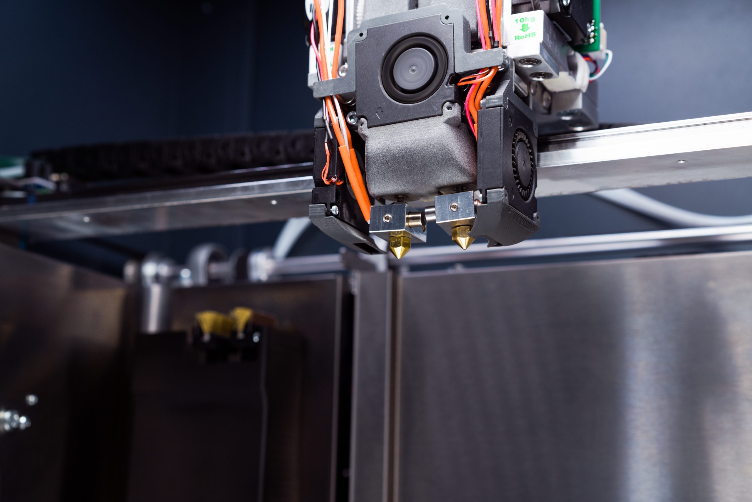 The Zmorph i500's Dual Drive Dual Extruder. Photo via Zmorph.