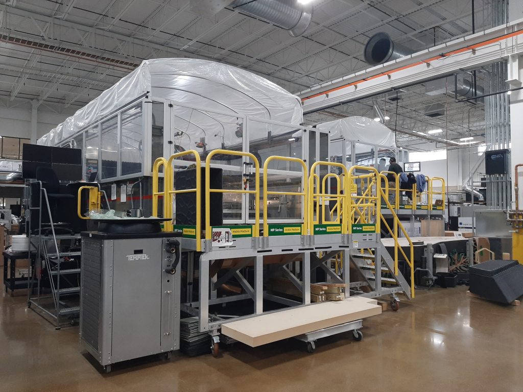 The large-format BAAM 3D printer. Photo via Cincinnati Incorporated.