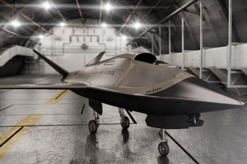 The XQ-58A Valkyrie drone is an example of a 'low-cost' attritable aircraft. Photo via Kratos Defense.