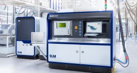 SLM Solutions' SLM 500 3D printer.