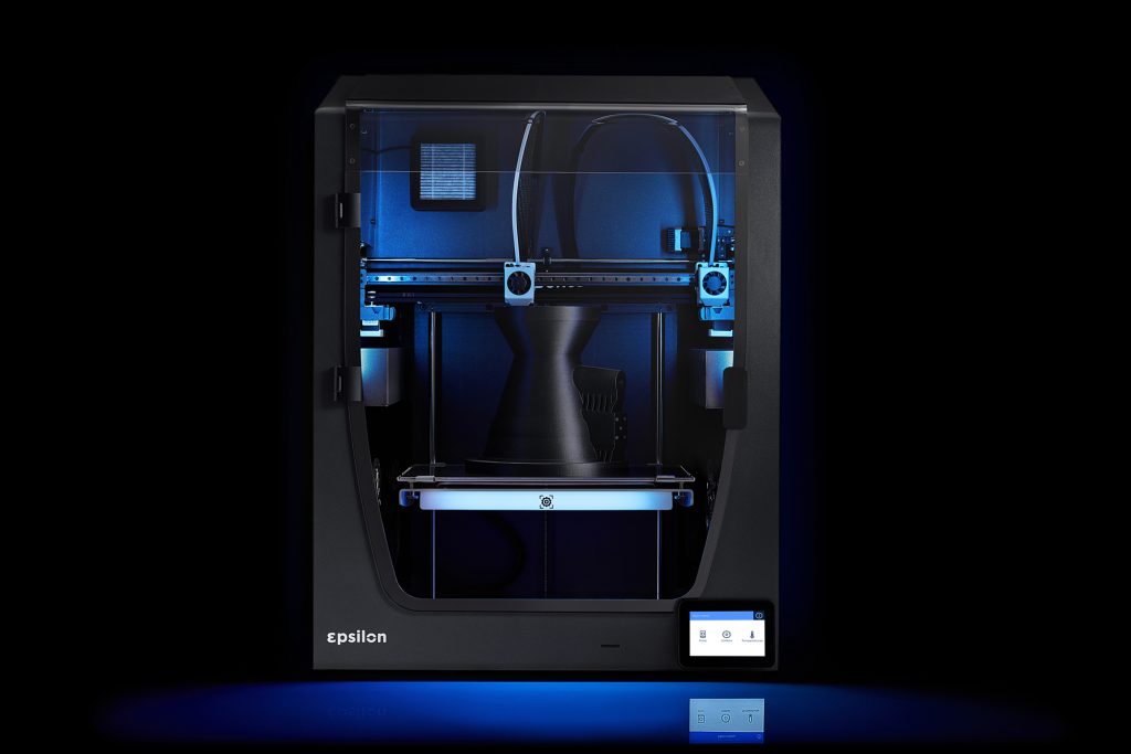 The Epsilon W50 3D printer. Photo via BCN3D.