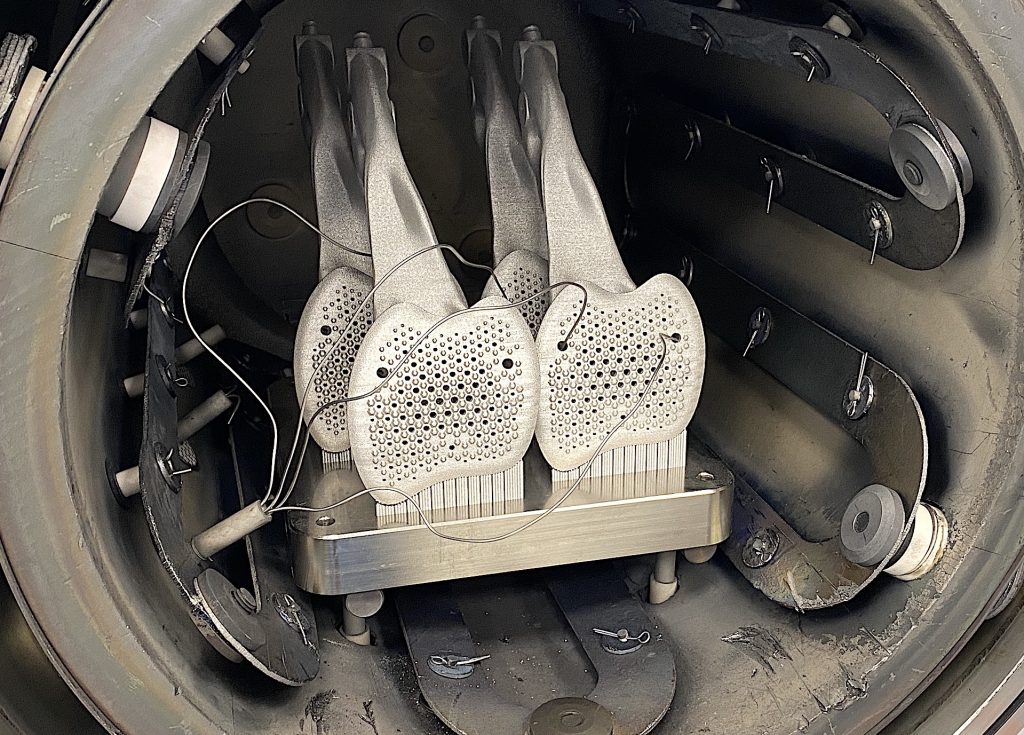 Stewart-Haas' freshly-3D printed brake pedals.