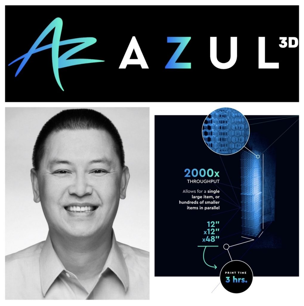 Azul 3D's new Chief Revenue Officer, Tuan TranPham. Photo via Azul 3D.