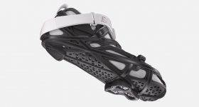 The 3D printed LoreOne cycling shoe. Photo via Lore.