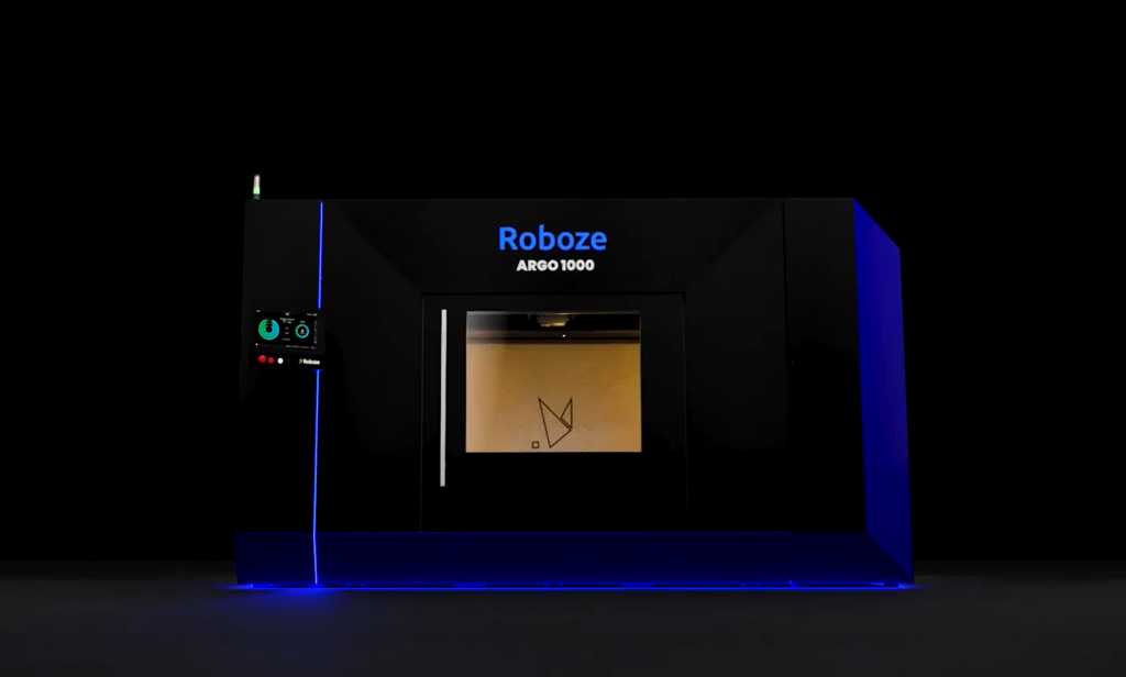 The ARGO 1000 3D printer. Photo via Roboze.
