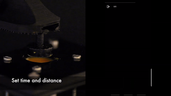 A gif of the researchers' miniature DLP 3D printer in-action. 