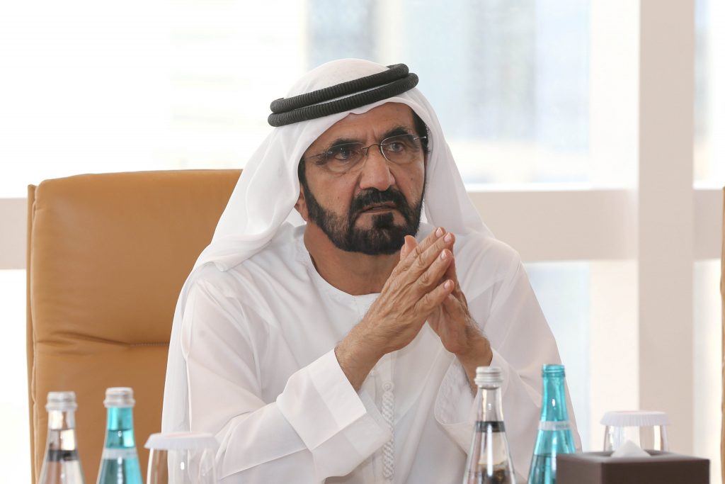 Sheikh Mohammed bin Rashid Al Maktoum has issued Decree No. 24 of 2021 regulating the use of 3D printing in the construction sector in Dubai. Photo via Emirates News Agency (WAM).
