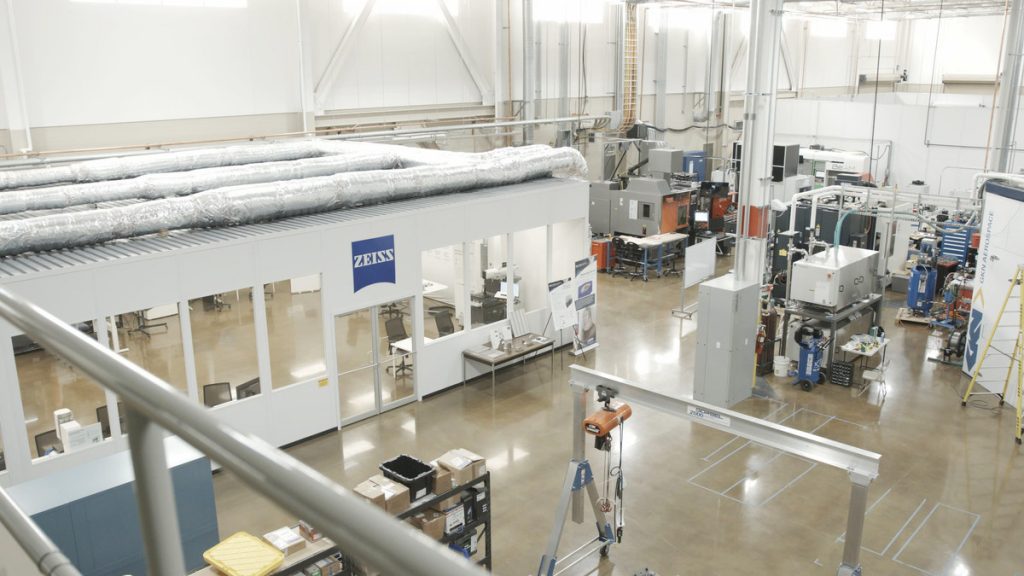 A Carl Zeiss Industrial Metrology facility. Photo via ZEISS.