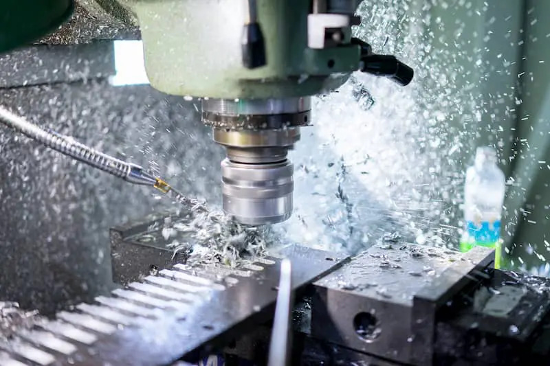 Fractory's platform offers CNC machining services such as milling. Photo via Fractory.