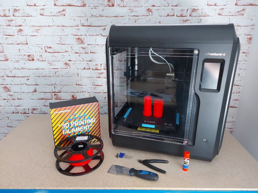 The Adventurer 4 3D printer. Photo by 3D Printing Industry.