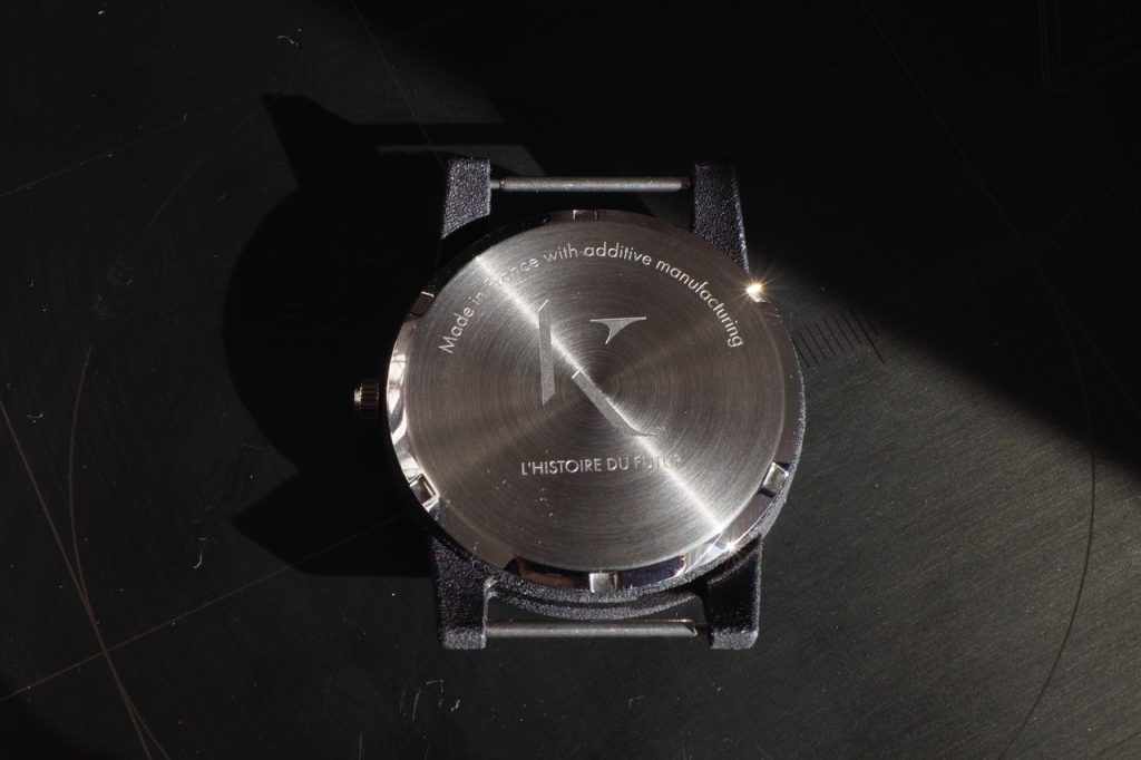 The Kairod 3D Printed watch. Photo by Oscar Milani Gallieni