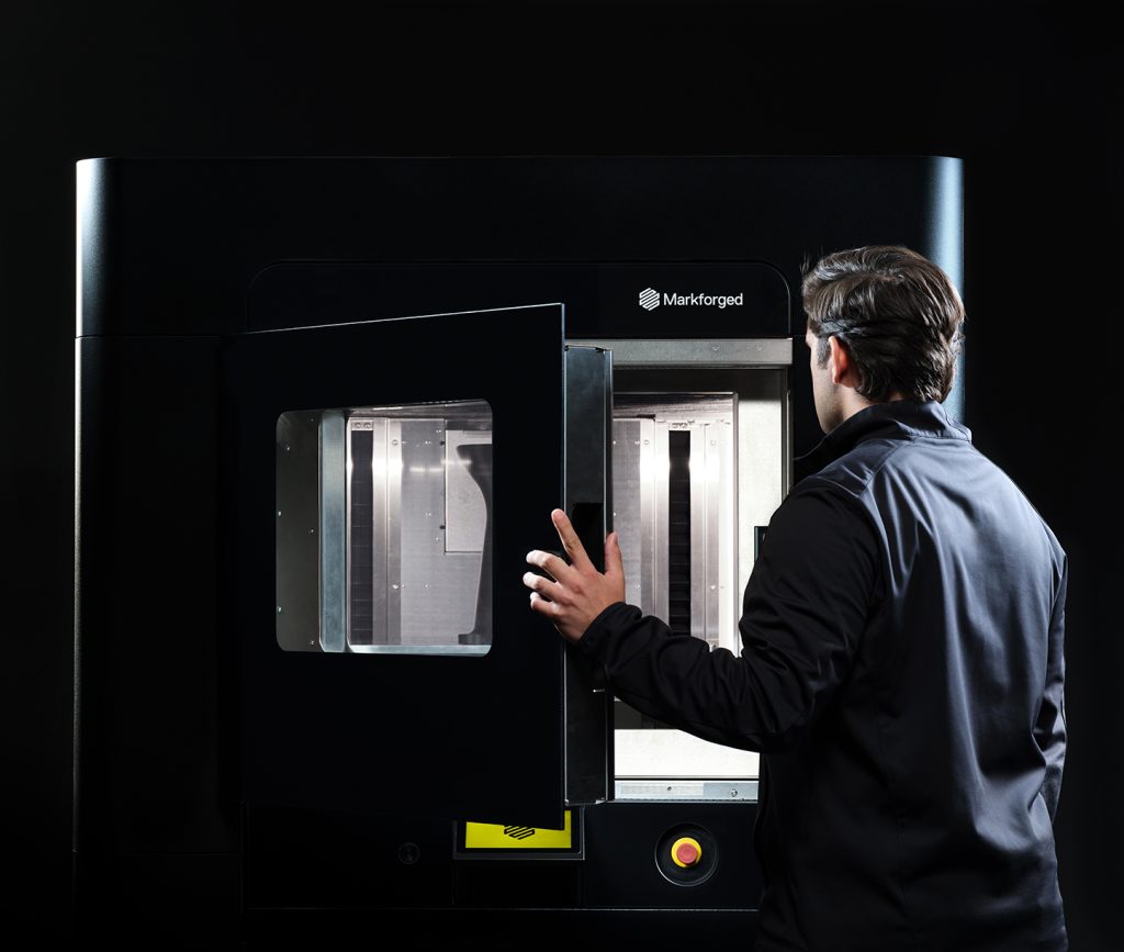 The FX20 is the firm's largest printer to date, ideal for large part production. Photo via Markforged.