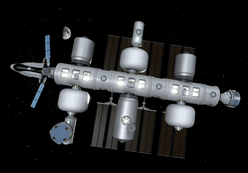 La prochaine station spatiale commerciale Orbital Reef. 