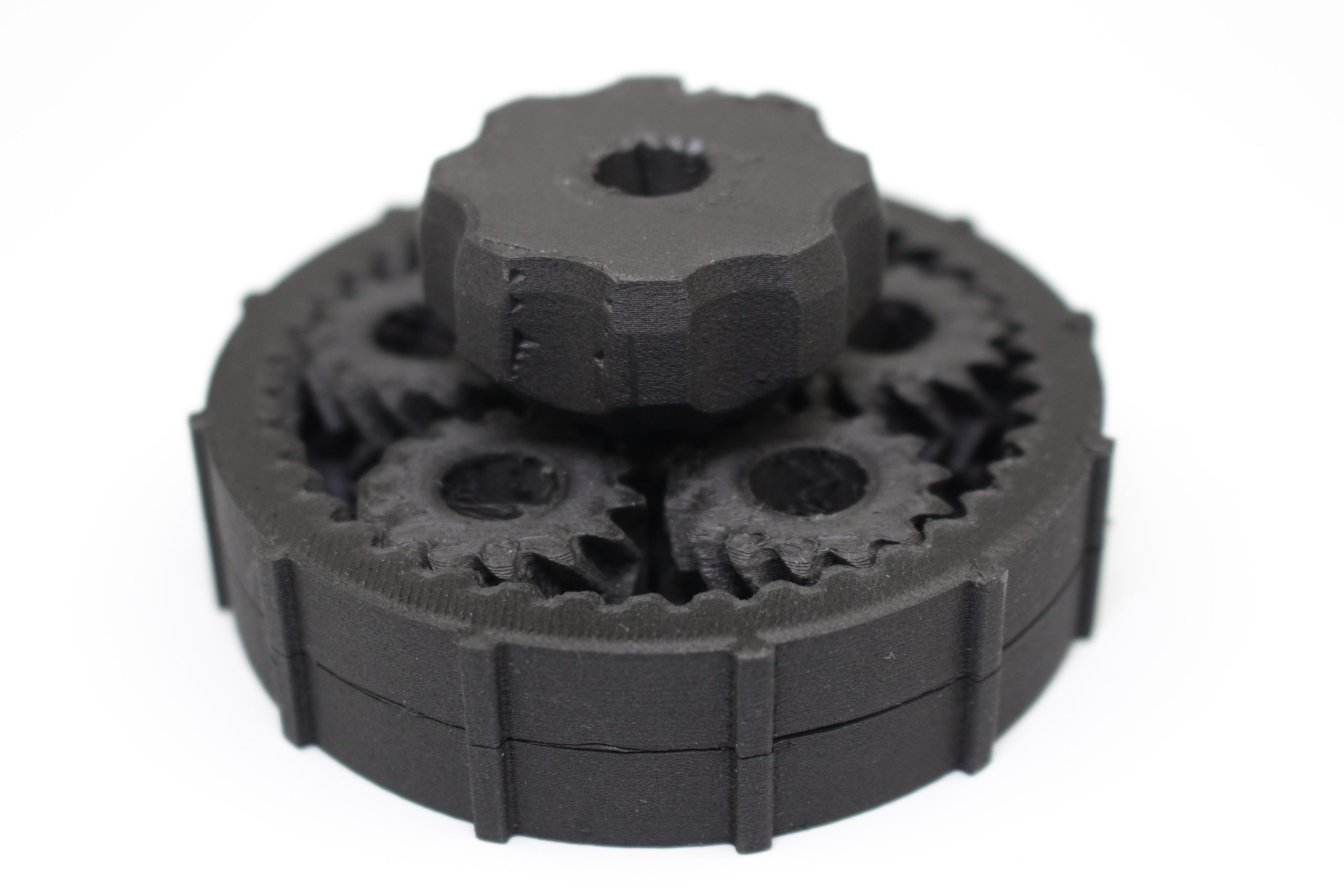 Planetary gear system. Photos by 3D Printing Industry.