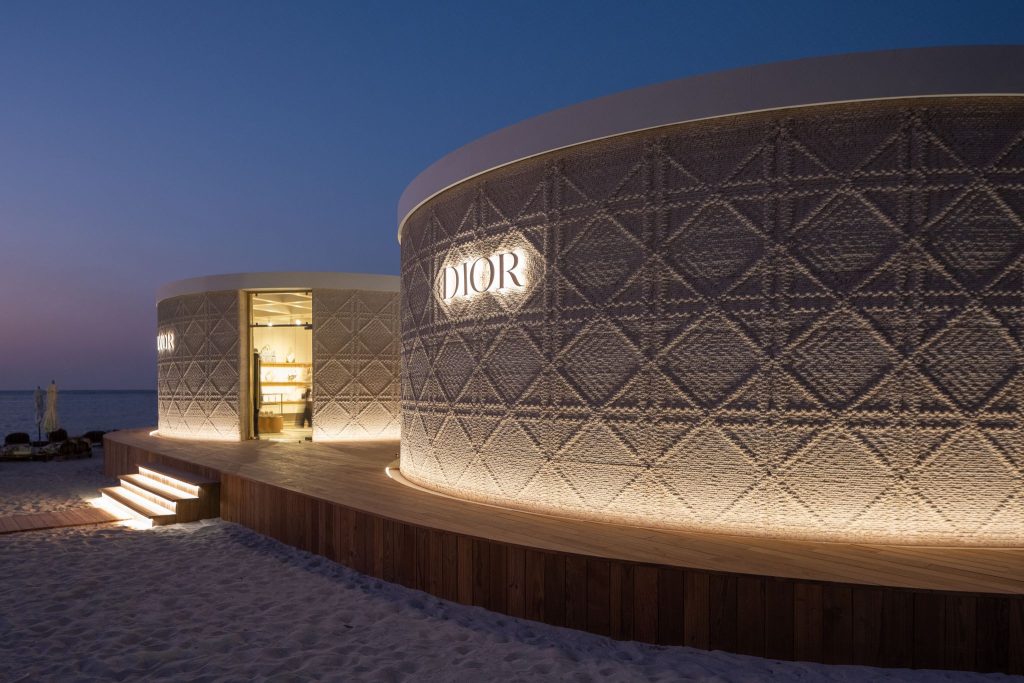WASP's Dior 3D printed buildings in Dubai.  
