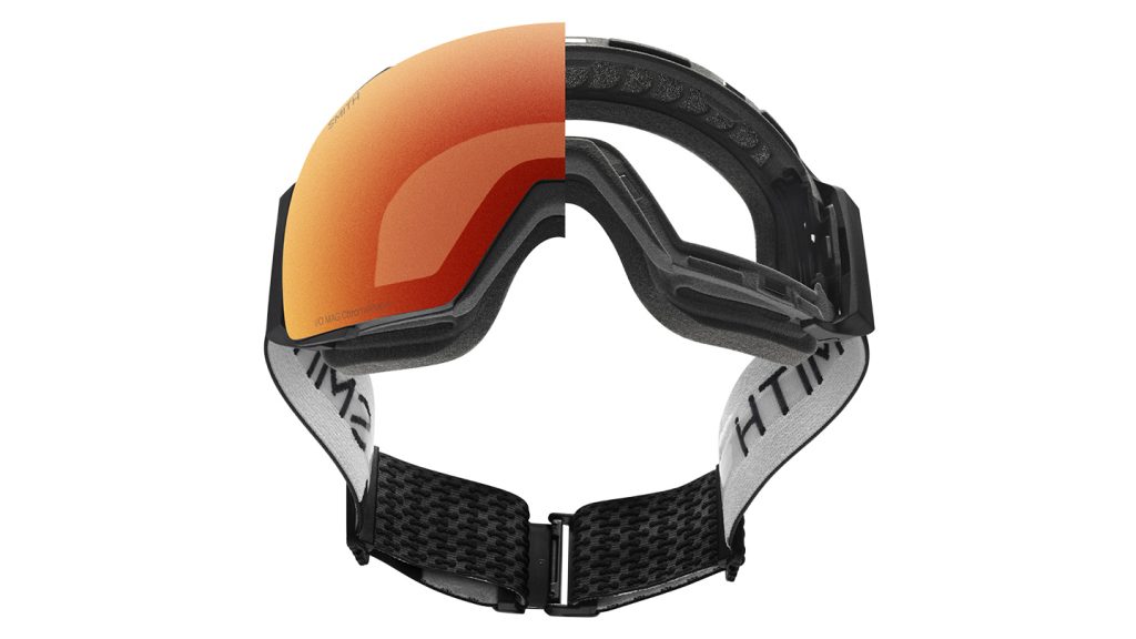 Custom 3D printed ski goggles. Photo via Smith Optics.